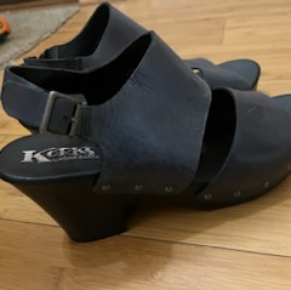 Black Korks Heels